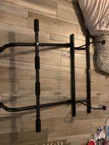 IKON fitness pull up bar with dip and straps