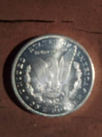 1884 CC Morgan Silver Dollar, Luster, Brilliant Condition