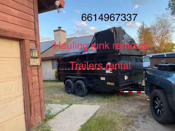 hauling junk removal /trash clean out/contruction demo