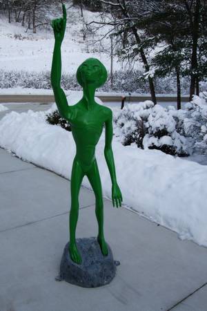 Alien Statue (over 6 ft.) New