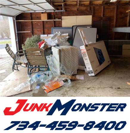 Junk Monster – Junk Removal – Trash Removal- Estate – Garbage