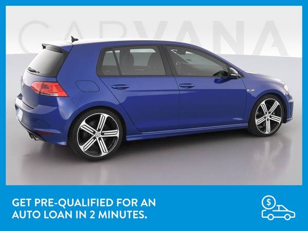 2016 VW Volkswagen Golf R Hatchback Sedan 4D sedan Blue – FINANCE