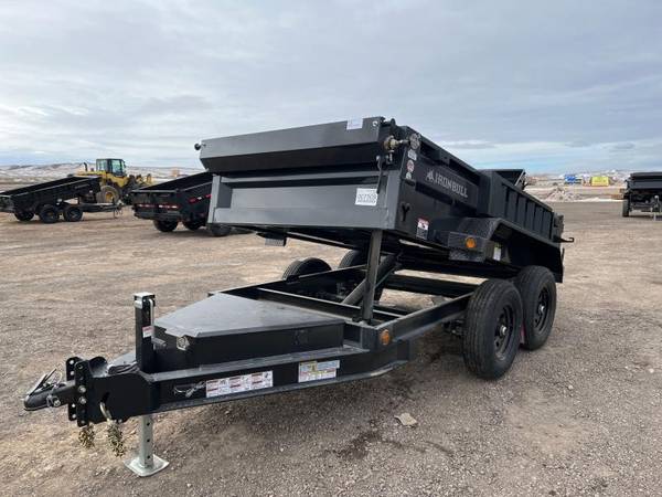 2022 IRON BULL 5X10 10K DUMP TRAILER