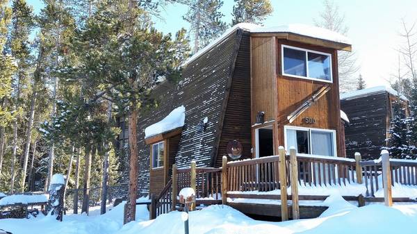 Newly remodeled, two-story, A-frame cabin