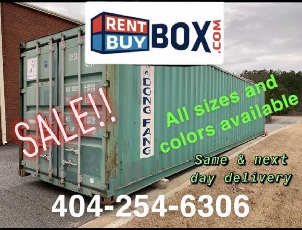 RENT & BUY Shipping Container Storage Containers Cargo Box Conex Boxes