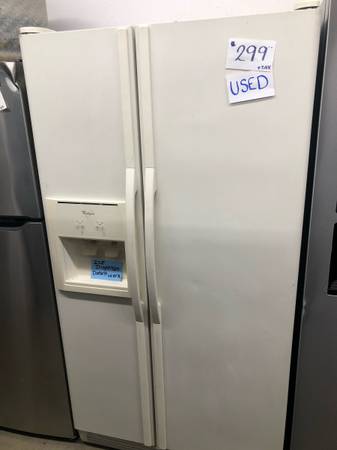 WHIRLPOOL SXS REFRIGERATOR COLOR BEIGE**********