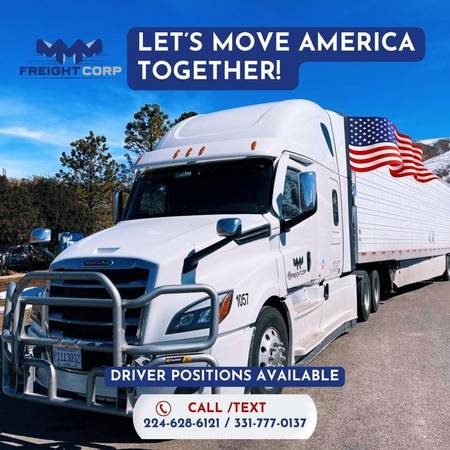 CDL Drivers $2000 – $3000 a week