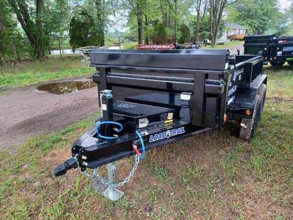 60″ X 10′ LOAD TRAIL 7K TANDEM AXLE DUMP