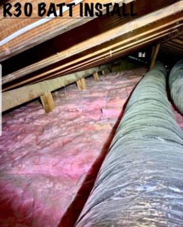 ATTIC INSULATION INSTALL & OTHER INSULATION INSTALL SERVICES????