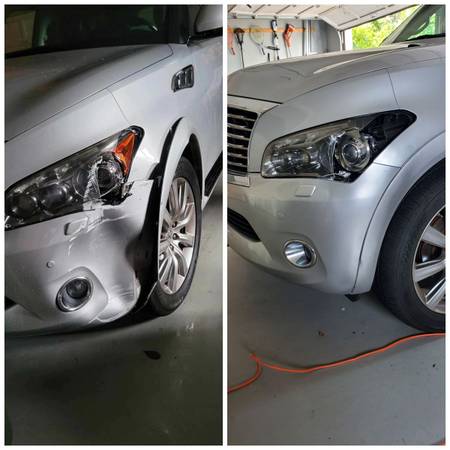 auto body repair in your driveway