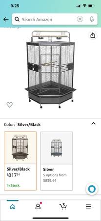 parrot cages