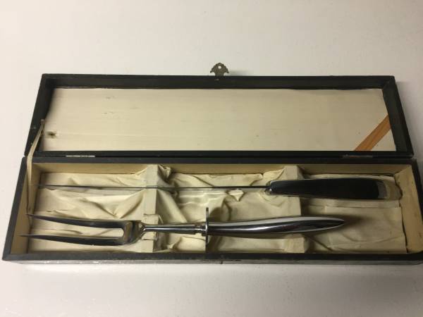 Vintage Stainless Stel Carving Set