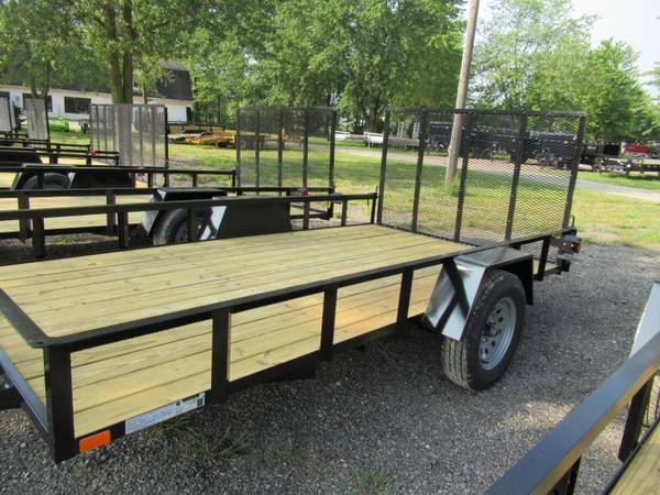 AMO 6×12 low side Utility Trailer