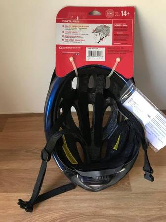 SCHWINN ADULT BLUE HELMET EASY FIT ADJUSTMENTS GREAT VENTILATION [NEW]