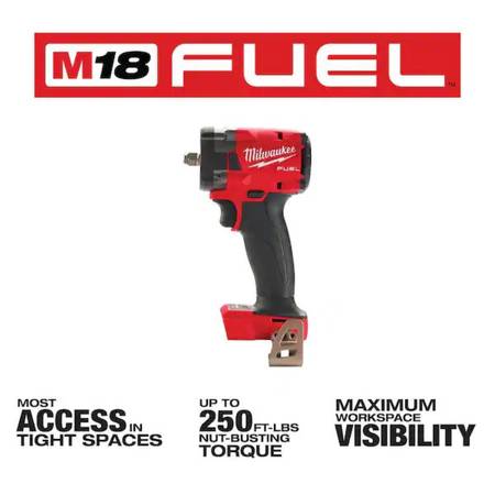 Milwaukee M18 FUEL GEN-3 18V Brushless 3/8” Impact Wrench – NEW IN BOX