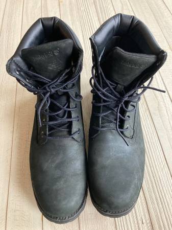 Men’s Black TIMBERLAND Premium Waterproof Cold Weather Boots US 12