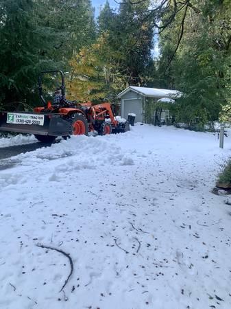 Grading & Drainage, Driveway Repair, Storm Cleanup, Snow Removal!