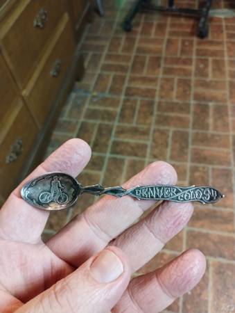 antique spoon from Denver Colorado