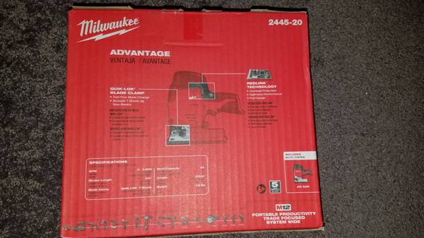 Milwaukee M12 Jigsaw