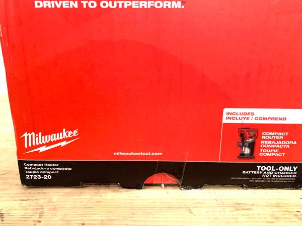 Milwaukee M18 FUEL 18V Brushless Compact Router (Tool-Only) – BRAND NEW