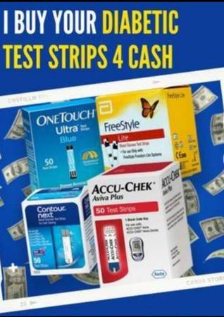 Ca$H 4 Diabetic Test Strips!! Cash for Diabetic Supplies! Call Now!