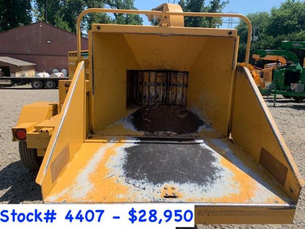 2 Vermeer BC1230A & 2 Vermeer BC1250A Wood Chippers For Sale