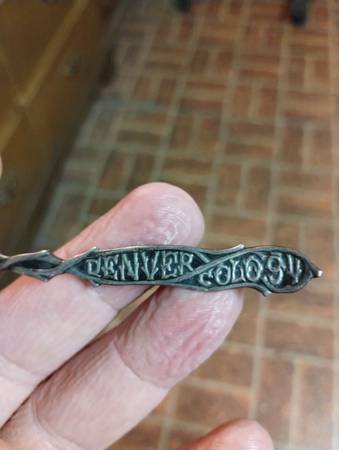 antique spoon from Denver Colorado