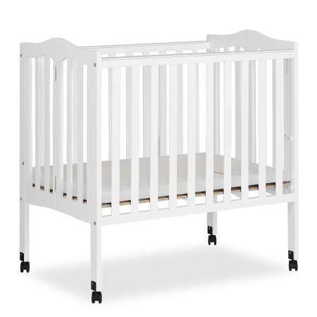 2 -in-1 Convertible Baby Crib, Gray