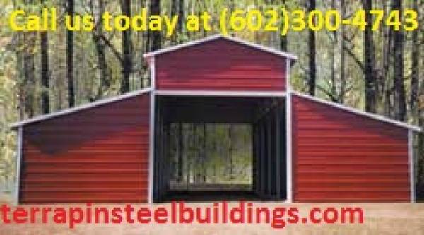 STEEL CARPORT, RV PORTS, GARAGES, SHOPS, COMMERCIAL BUILDINGS ETC!