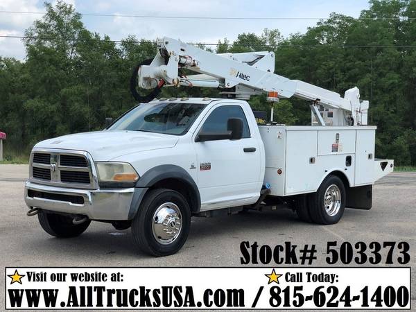 Bucket Boom Trucks FORD GMC DODGE CHEVY Altec Hi-Ranger Versalift ETI