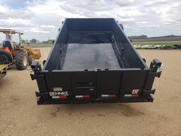 2023 Behnke Enterprises LPD83X14E802 14′ Dump Trailer W/ 8000# AXL