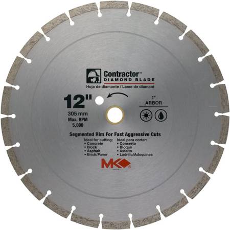 NEW 12″ Diamond Blade