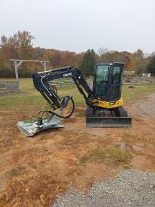 Excavation, Brush Clearing and Septic install