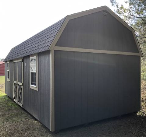 REPO 12×24 Lofted Barn Storage Building Shed