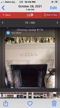 Chimney Sweep $95