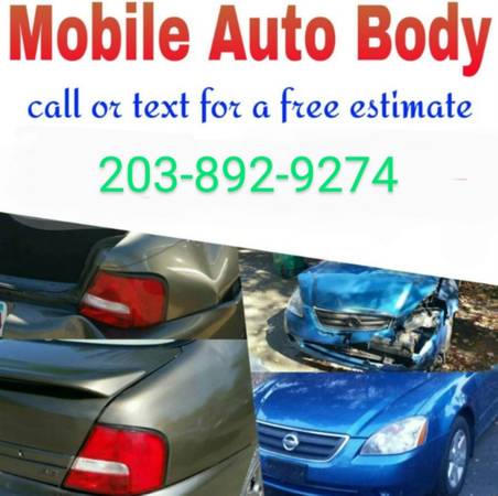 auto body repair in your driveway