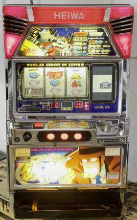 QUARTER / TOKEN LUPIN SLOT MACHINE, MANUAL