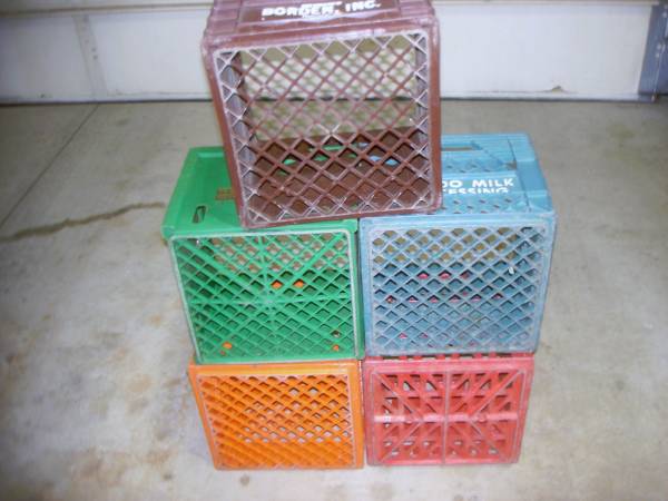 Old Milk Crates – 5 – No Cracks