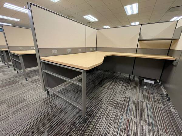 OFFICE FURNITURE SALE**NICE PRE- OWNED HERMAN MILLER CUBICLES * DESKS