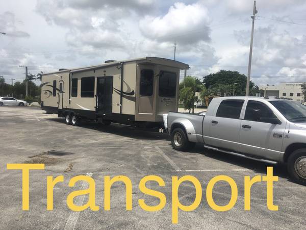 Friend With a Truck, Transport, Towing 5th wheel, trailer transport