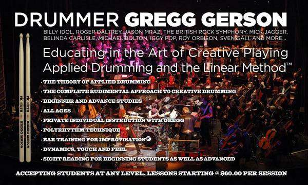 Drum / Percussionist Studies / Lessons