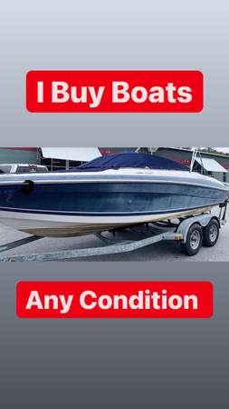 WANTED: Used Boats, Broken Boats, Any Condition