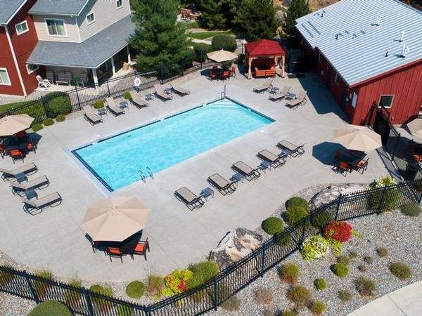 Easy Access to I-90, Poolside BBQ and Picnic Area, Basketball Court