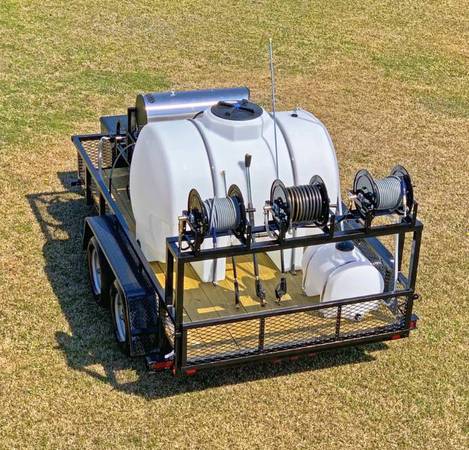 2022 Hot Water Pressure Washer Trailer