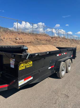 Dump trailer rental, Hauling service and Junk removal