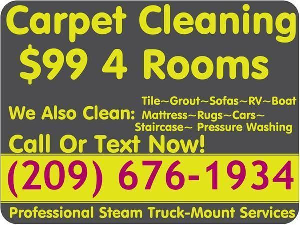 ??TILE??CARPET CLEANING STEAM/ TRUCK MOUNT-FURNITURE/ RV- ROOM $25