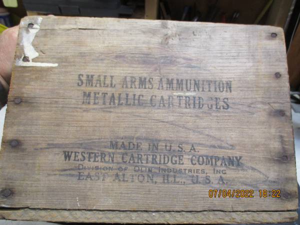 WESTERN CARTRIDGE BOX