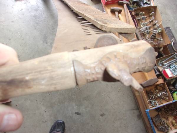 Dillard X Cut dated 1905 yr / 2 man saw blade protector not used