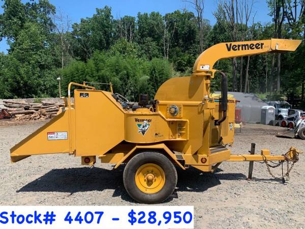 2 Vermeer BC1230A & 2 Vermeer BC1250A Wood Chippers For Sale