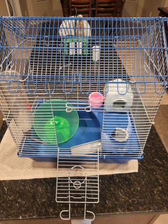 Hamster cage $20.